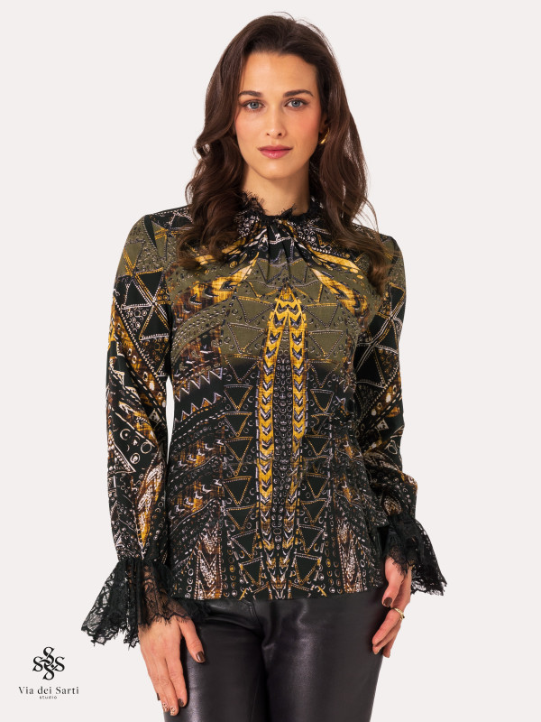 SILK BLOUSE ELEONORA