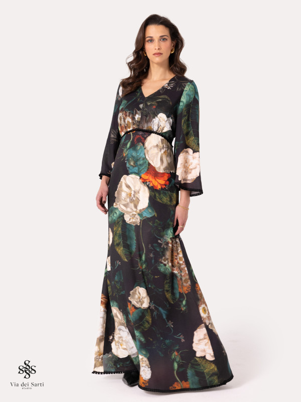 Sukienka jedwabna FLORENCE